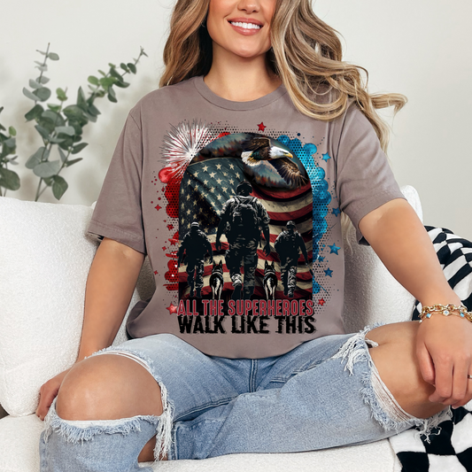 ALL THE SUPER HEROS - DTF TRANSFER