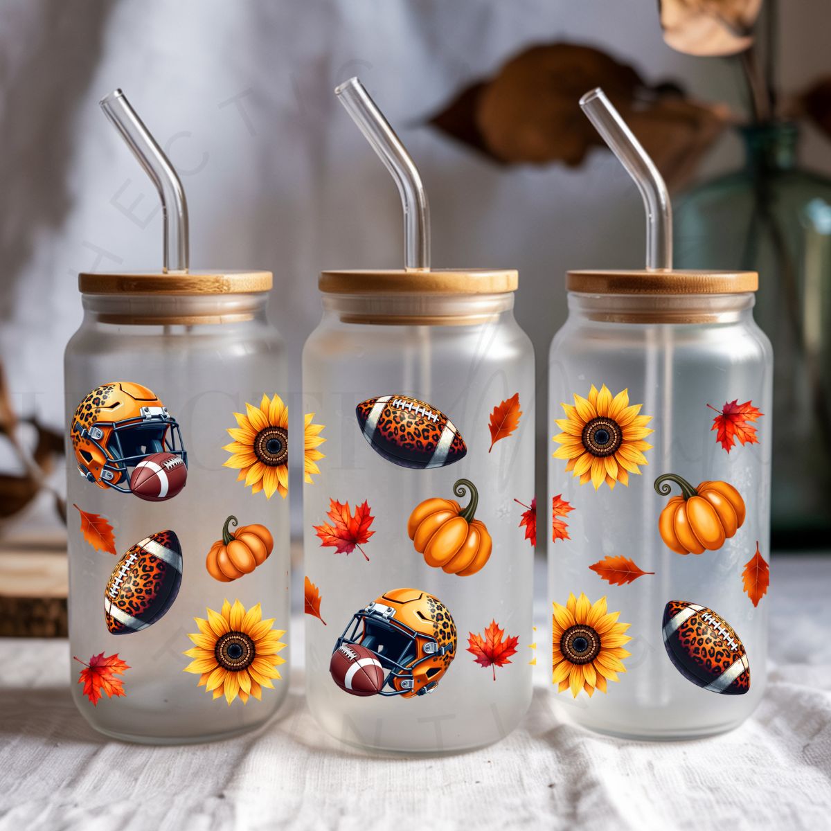 FALL & FOOTBALL - UV DTF