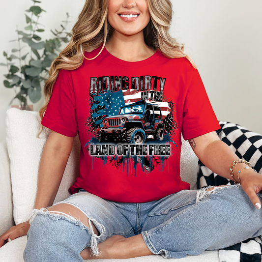 RIDIN' DIRTY - DTF TRANSFER