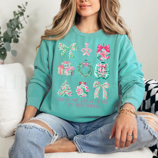 COQUETTE THESE ARE A FEW OF MY FAVORITE THINGS - DTF TRANSFER