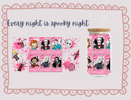 Every Night Is Spooky Night  - UV DTF - Hectic Momma Printing