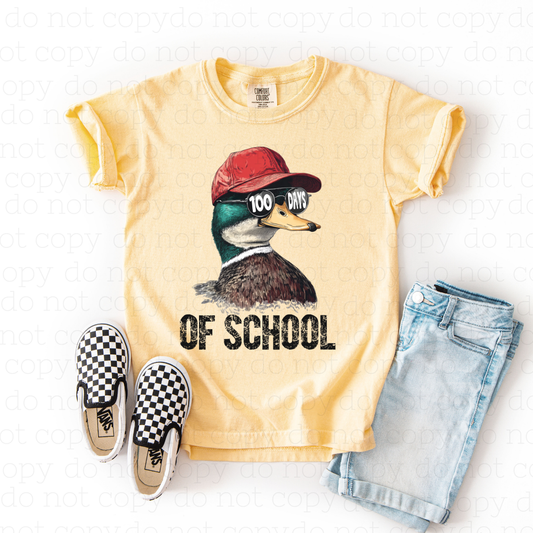 100 DAYS OF SCHOOL - COOL DUCK - DTF TRANSFER