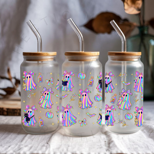 COQUETTE IRIDECENT GHOSTS - UV DTF