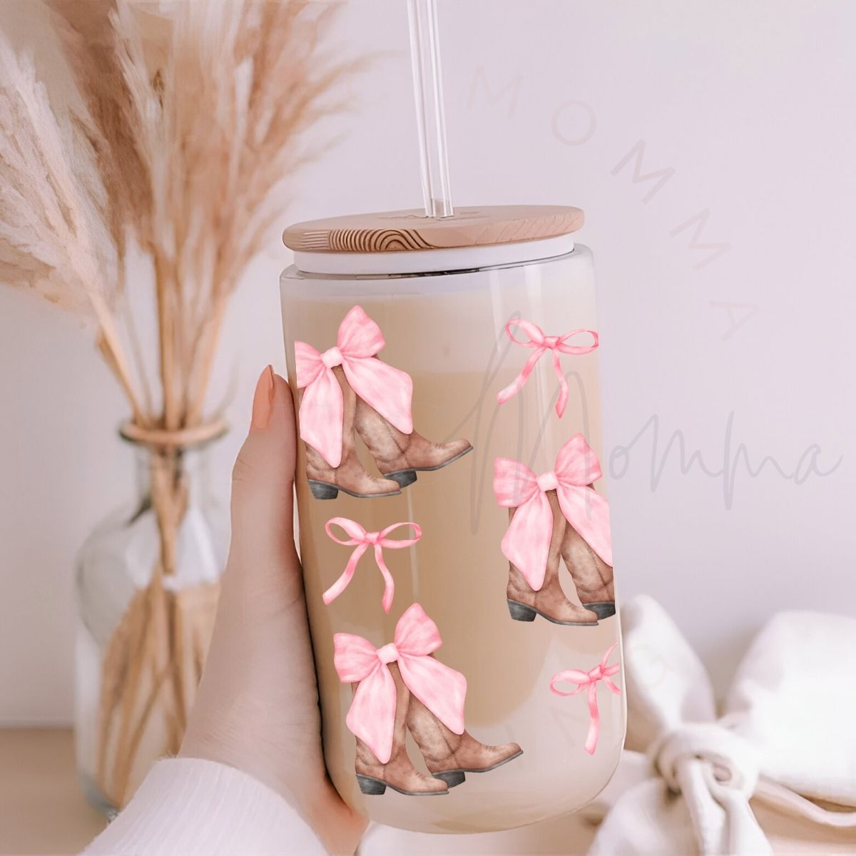 COQUETTE COWBOY BOOTS - UV DTF