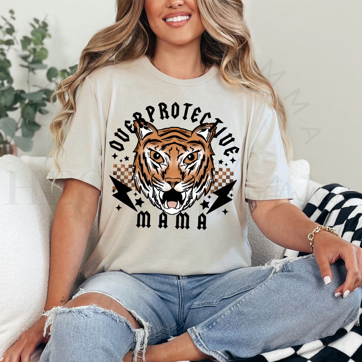 OVERPROTECTIVE MAMA - DTF TRANSFER