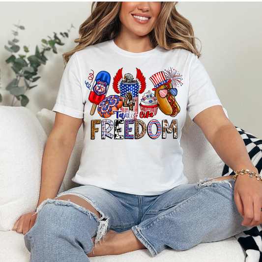 TASTY LIKE FREEDOM - DTF TRANSFER - Hectic Momma Printing
