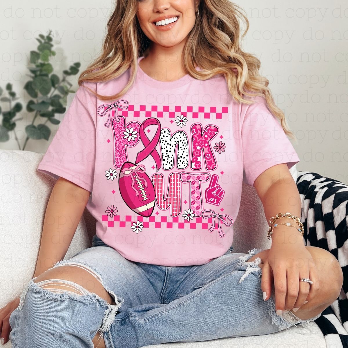 COQUETTE PINK OUT - DTF TRANSFER