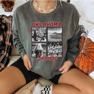 Oklahoma Sooners Collage dtf transfer