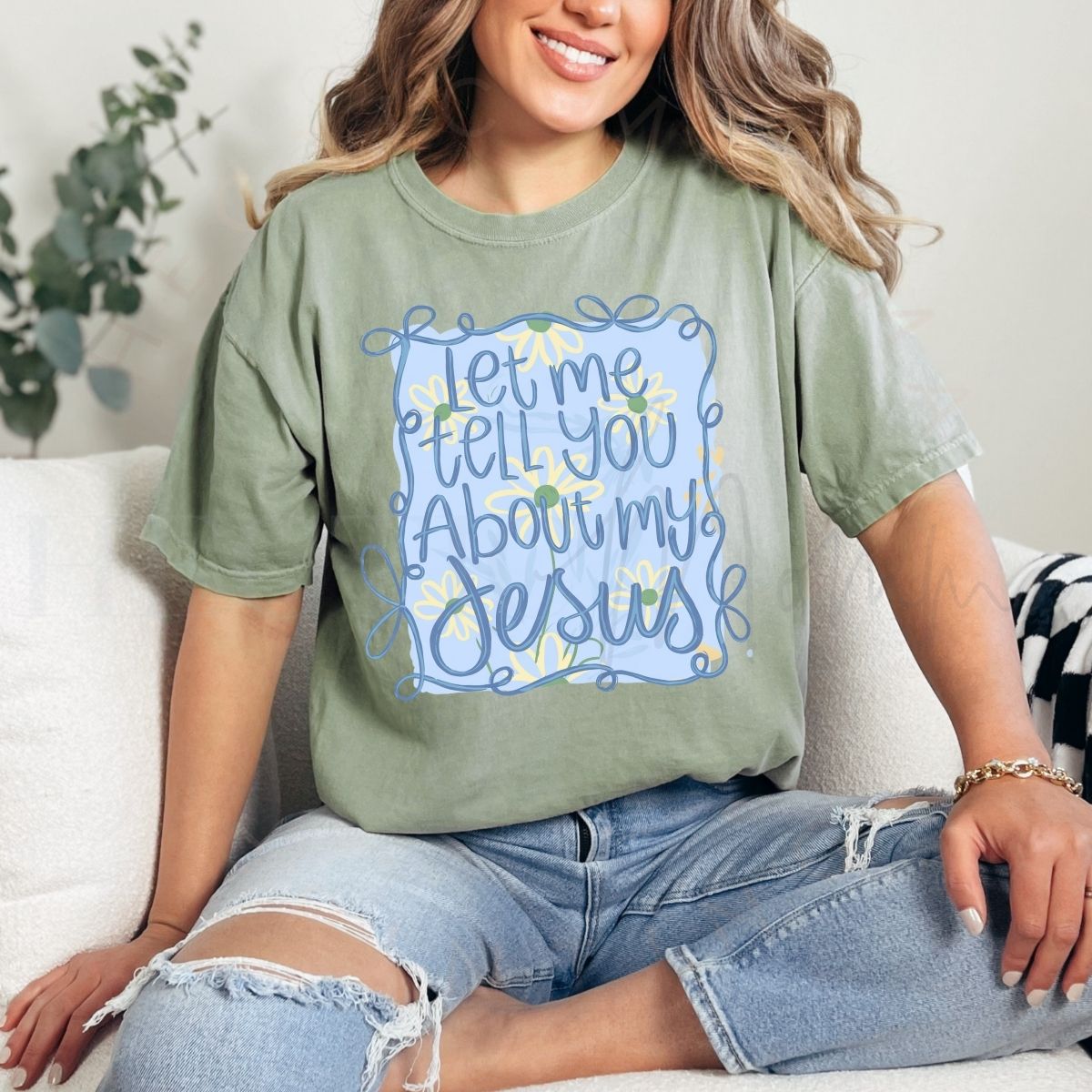 COQUETTE LET ME TELL YOU ABOUT MY JESUS - DTF TRANSFER