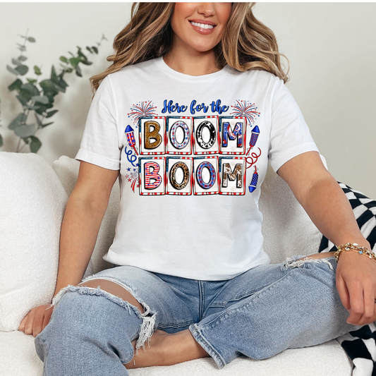 BOOM BOOM - DTF TRANSFER