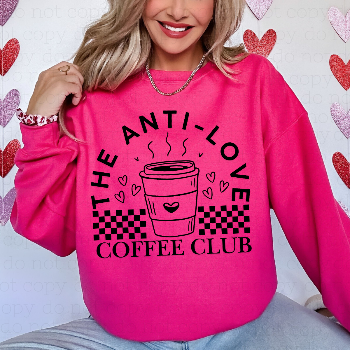 THE ANTI - LOVE COFFEE CLUB - DTF TRANSFER