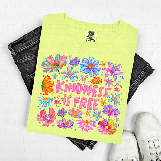 KINDNESS IS FREE - DTF TRANSFER