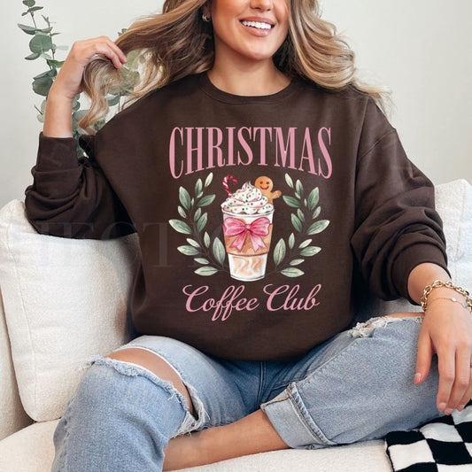 COQUETTE CHRISTMAS COFFEE CLUB - DTF TRANSFER