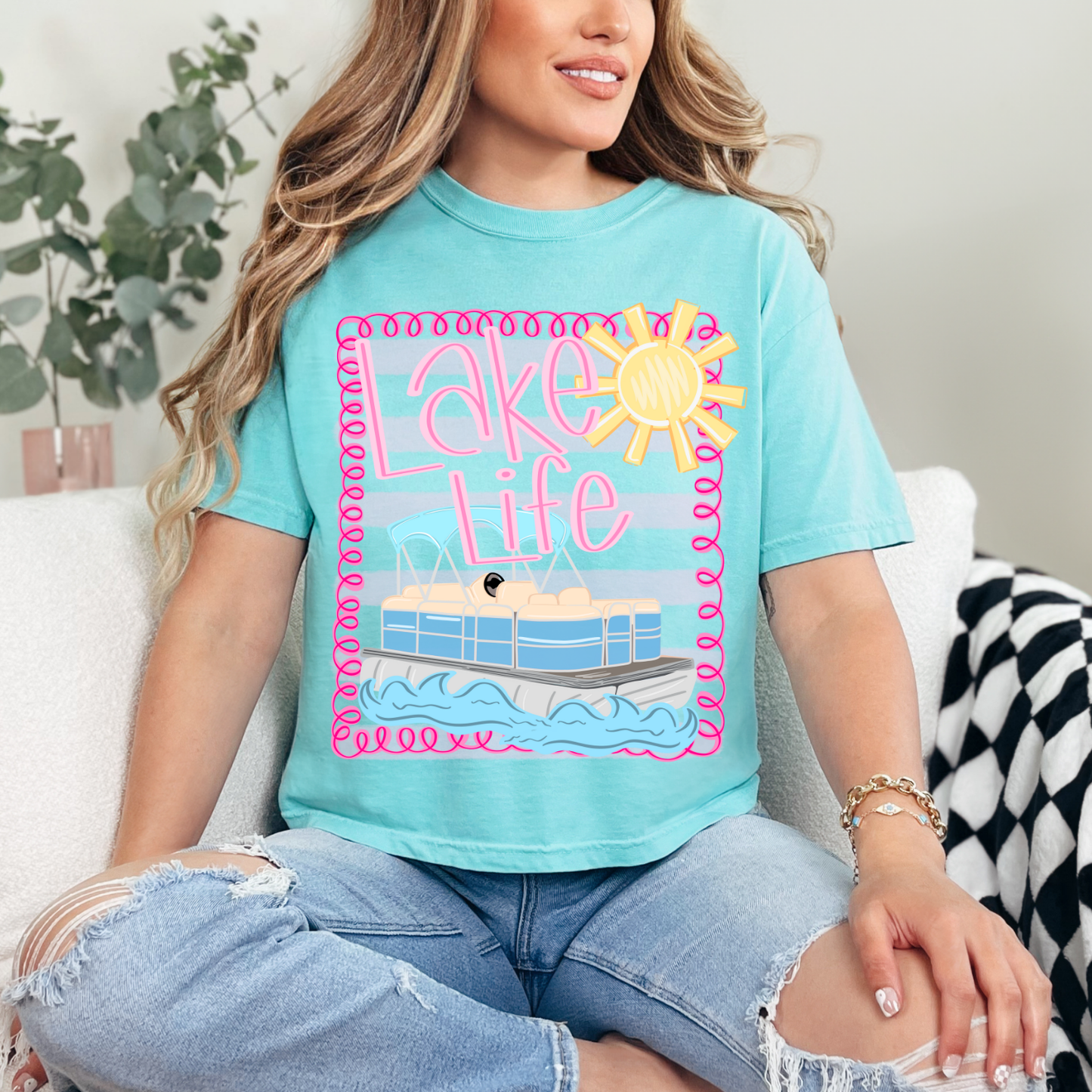 LAKE LIFE POCKET - DTF TRANSFER