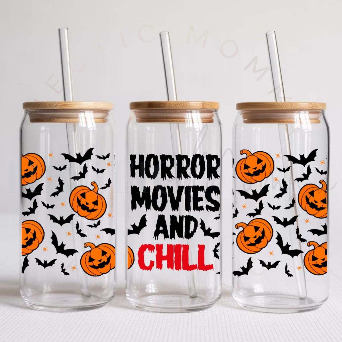 HORROR MOVIES AND CHILL - UV DTF
