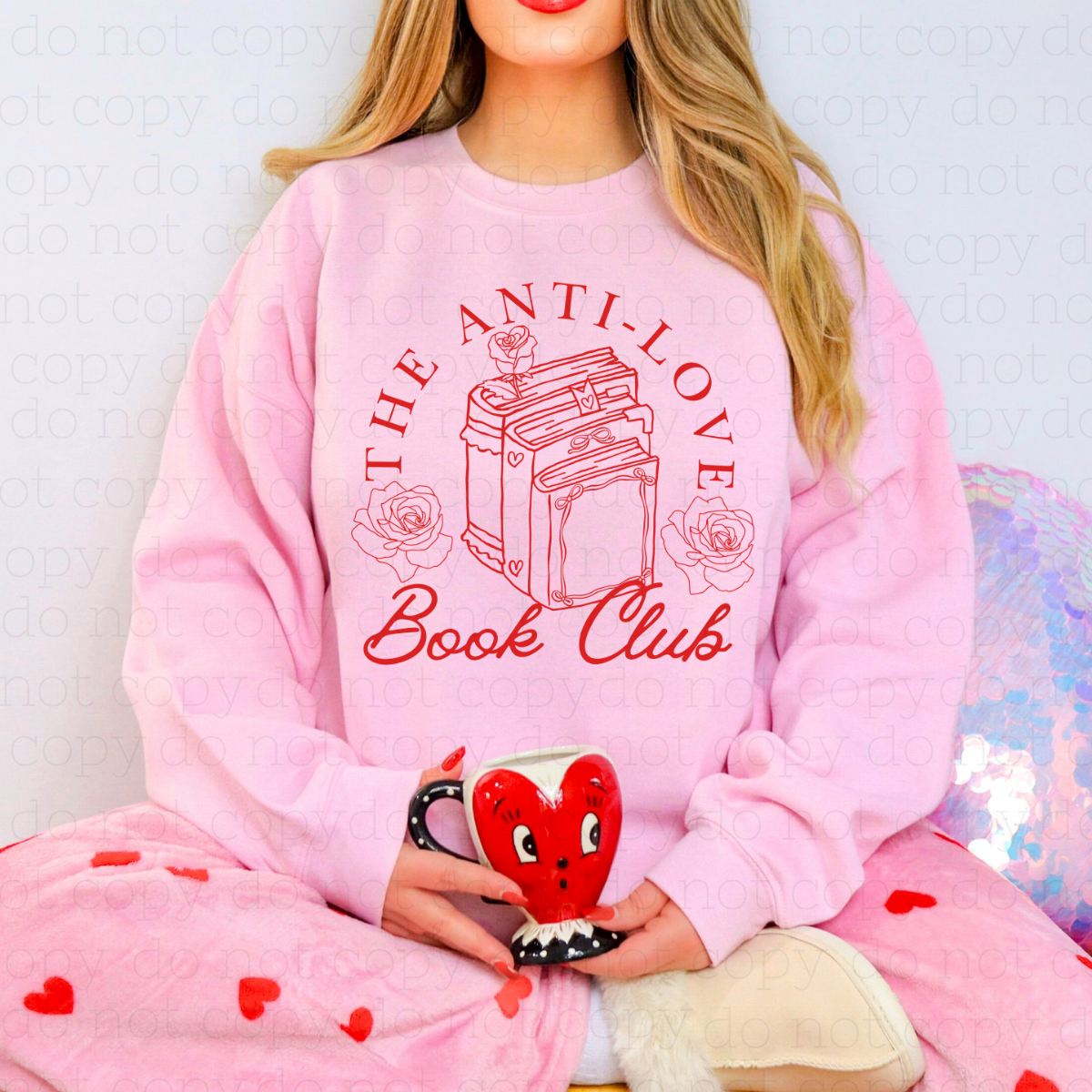 THE ANTI - LOVE BOOK CLUB - DTF TRANSFER