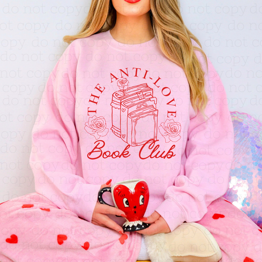 THE ANTI - LOVE BOOK CLUB - DTF TRANSFER