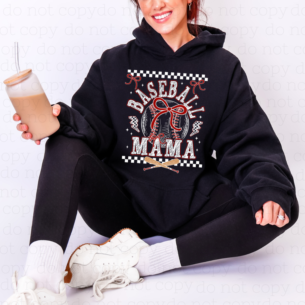 COQUETTE BASEBALL MAMA - DTF TRANSFER - Hectic Momma Printing