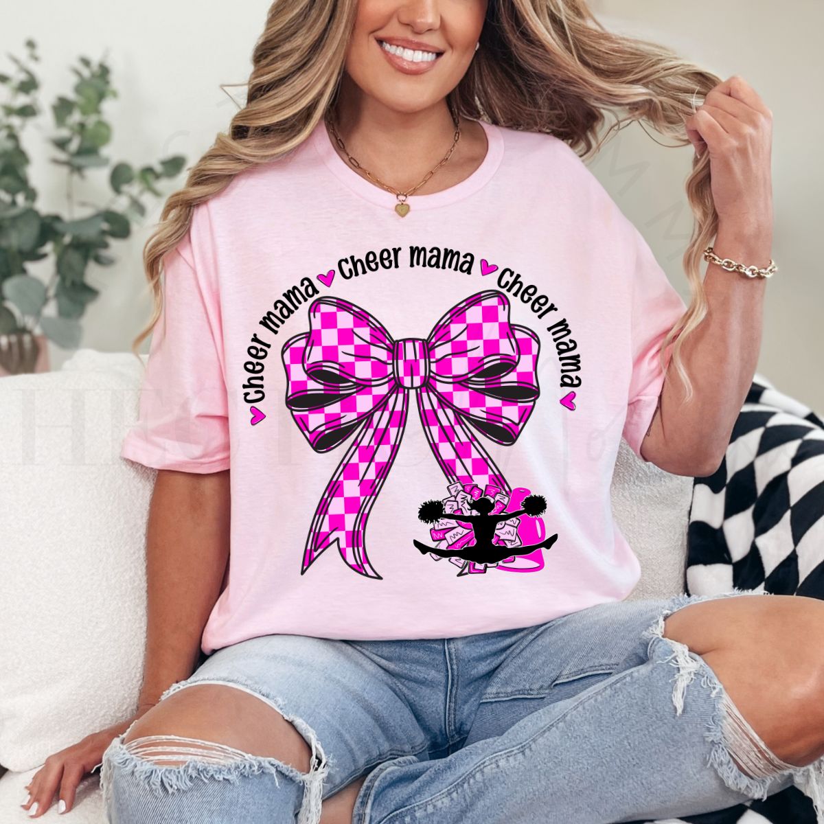 COQUETTE CHEER MAMA - DTF TRANSFER