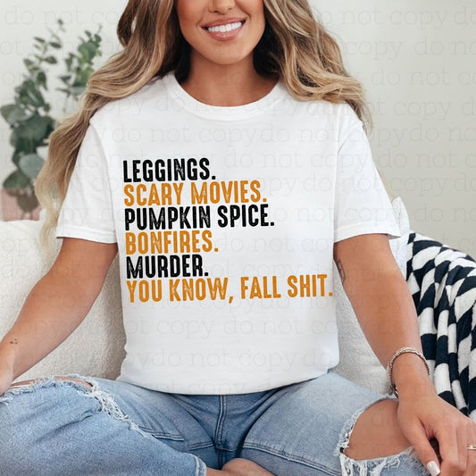 YOU KNOW,FALL SHIT - DTF TRANSFER