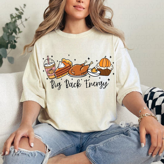 BIG BACK ENERGY - DTF TRANSFER