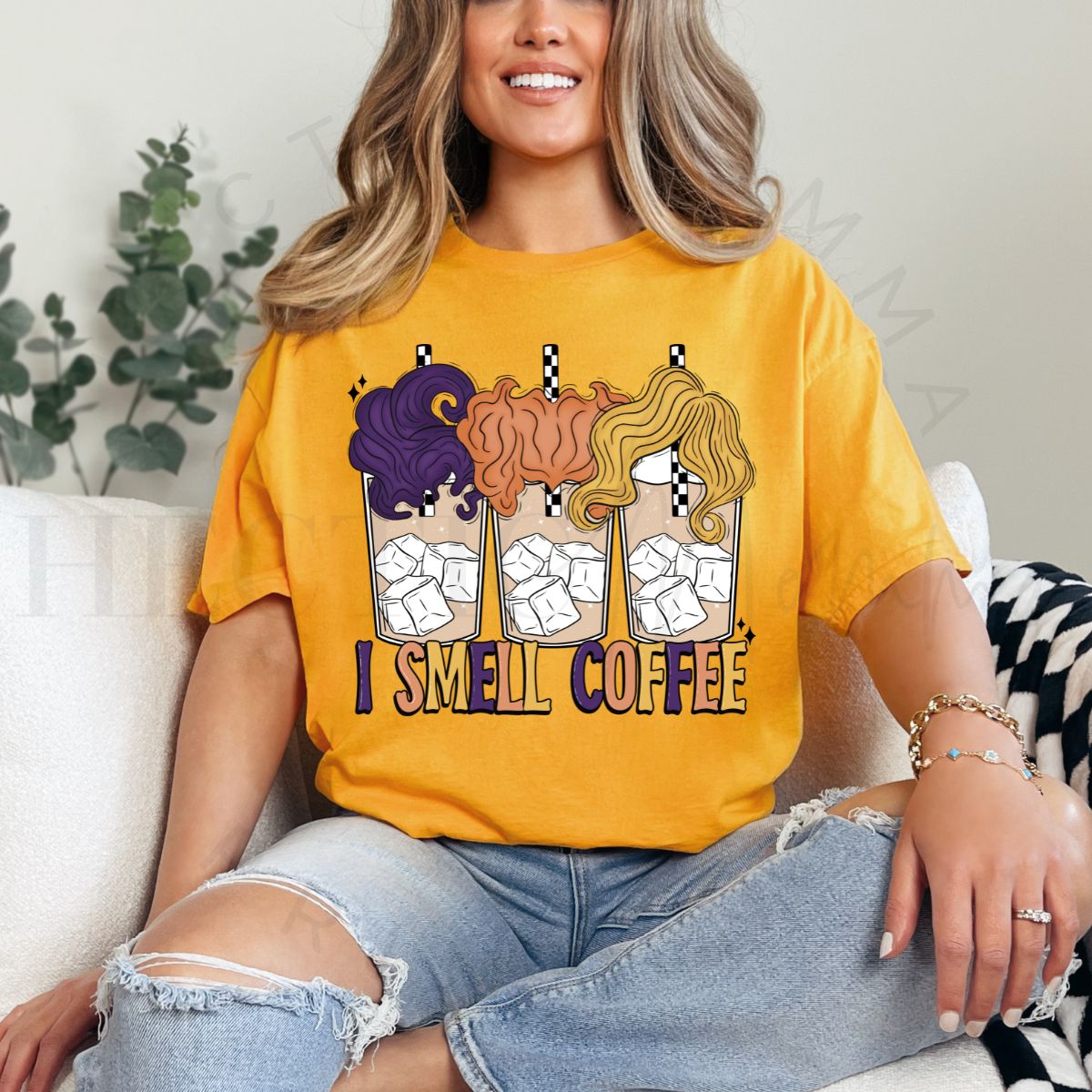 I SMELL COFFEE - DTF TRANSFER