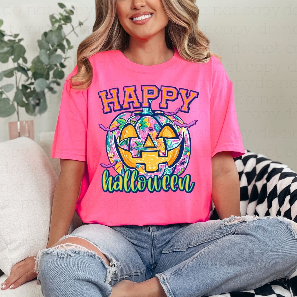 HAPPY HALLOWEEN - DTF TRANSFER