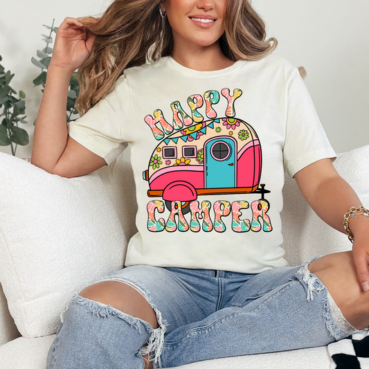 HAPPY CAMPER - DTF TRANSFER
