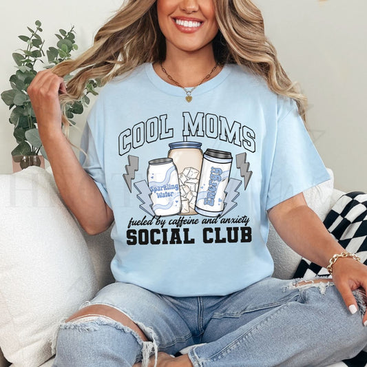 COOL MOMS SOCIAL CLUB - DTF TRANSFER