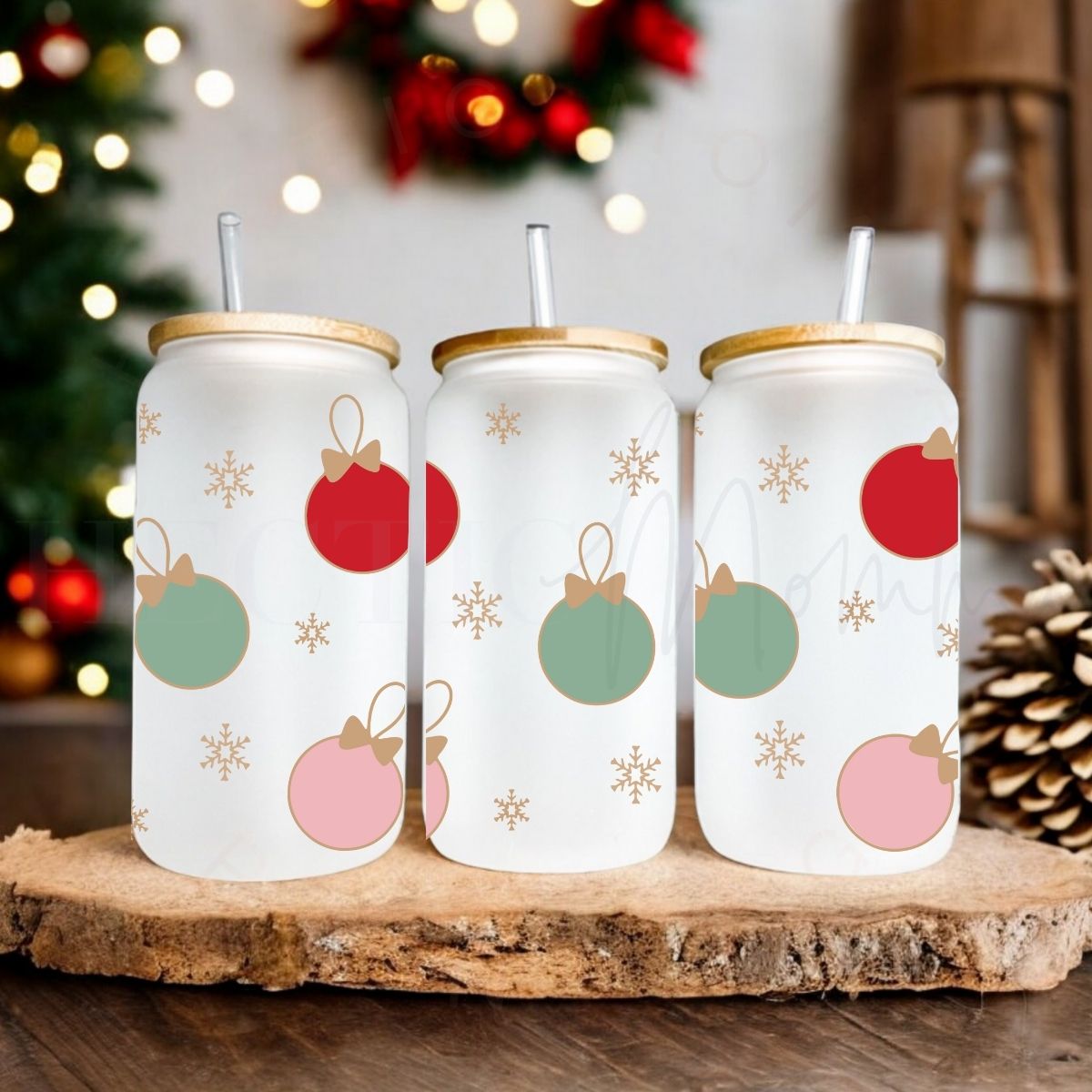 CHRISTMAS ORNAMENTS - UV DTF