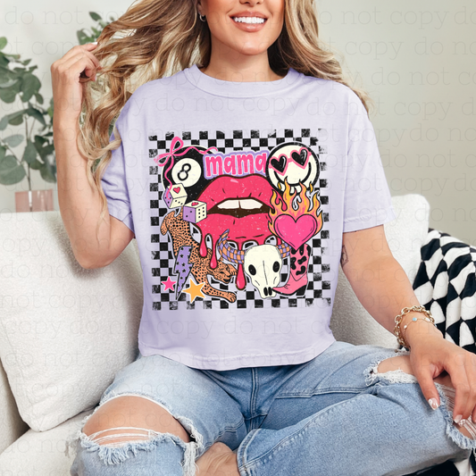 COQUETTE MAMA DOODLE - DTF TRANSFER
