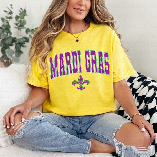 MARDI GRAS - DTF TRANSFER