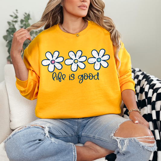 LIFE IS GOOD - DTF TRANSFER