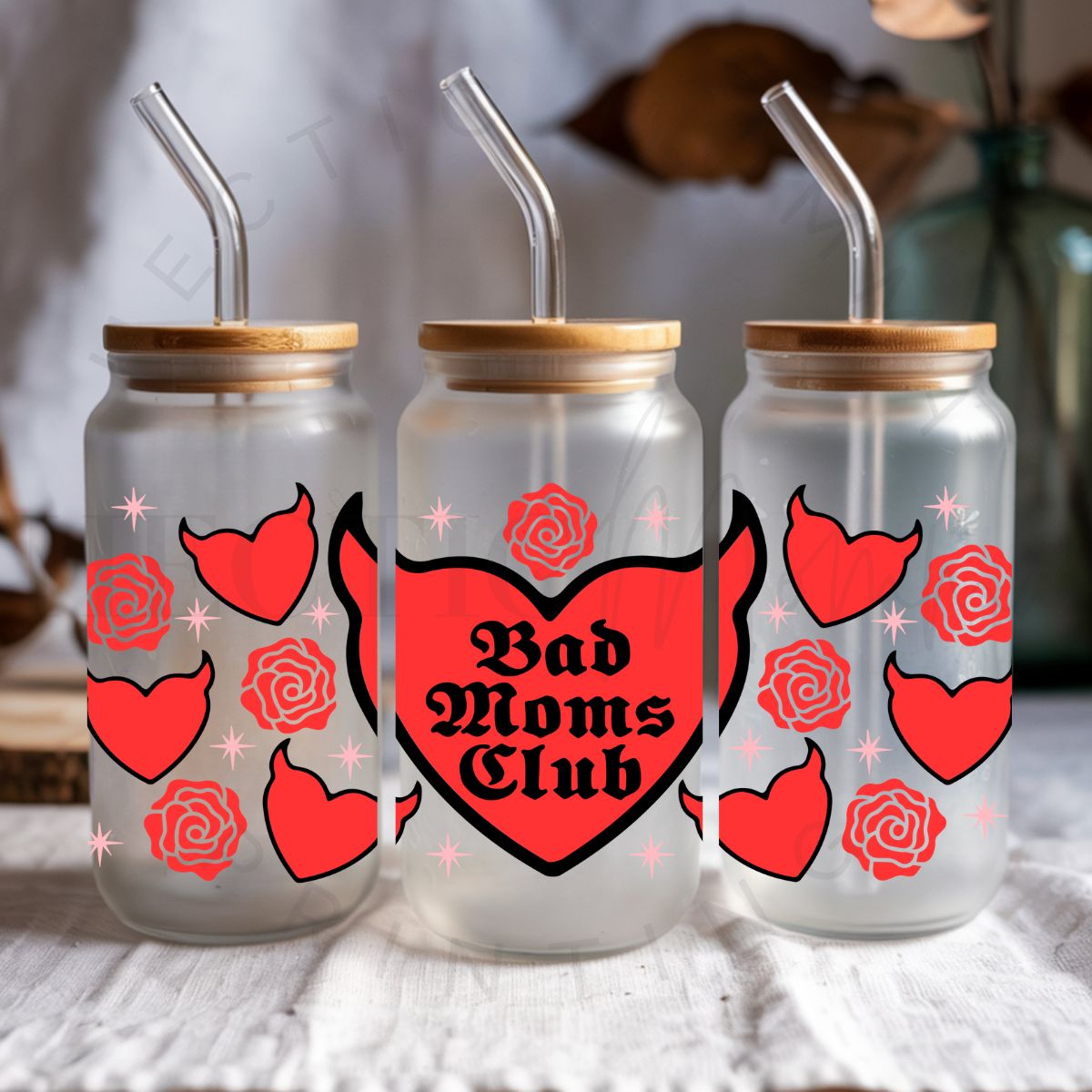 BAD MOMS CLUB - UV DTF