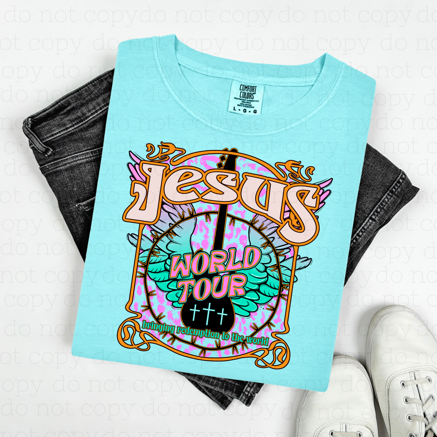 JESUS WORLD TOUR - DTF TRANSFER