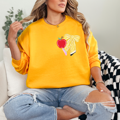 APPLE & BOWS COQUETTE - DTF TRANSFER