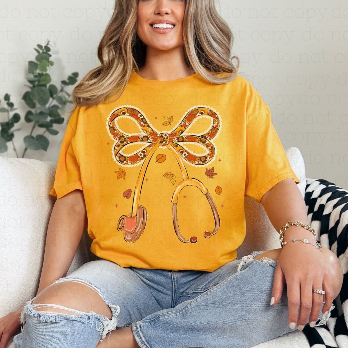 COQUETTE STETHOSCOPE - DTF TRANSFER