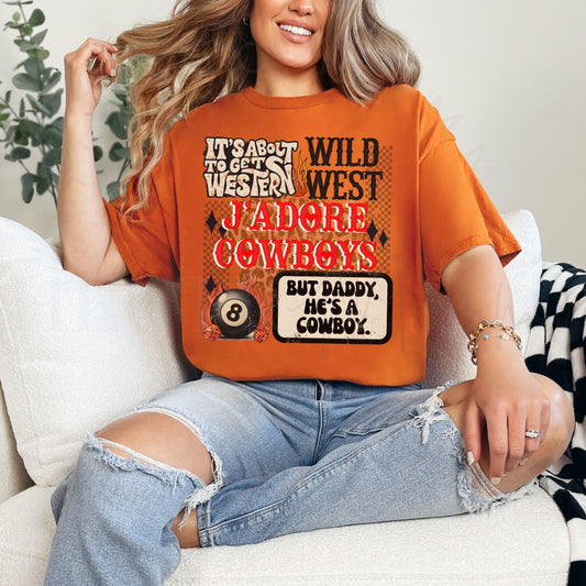 J'ADORE COWBOYS - DTF TRANSFER - Hectic Momma Printing