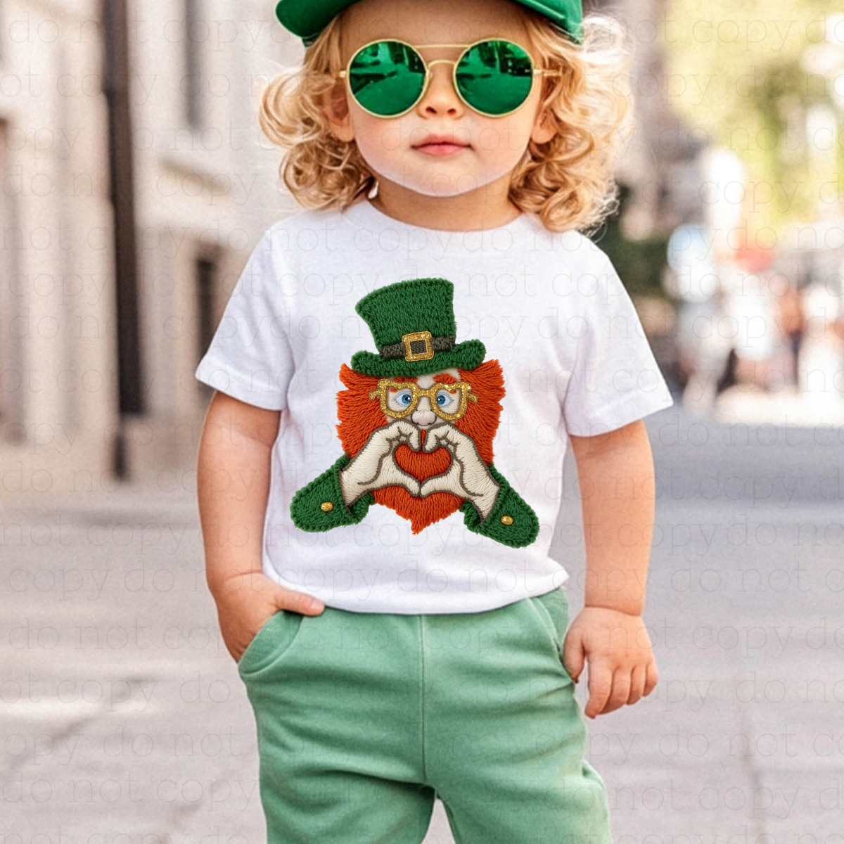 LEPRECHAUN - FAUX YARN - DTF TRANSFER - Hectic Momma Printing