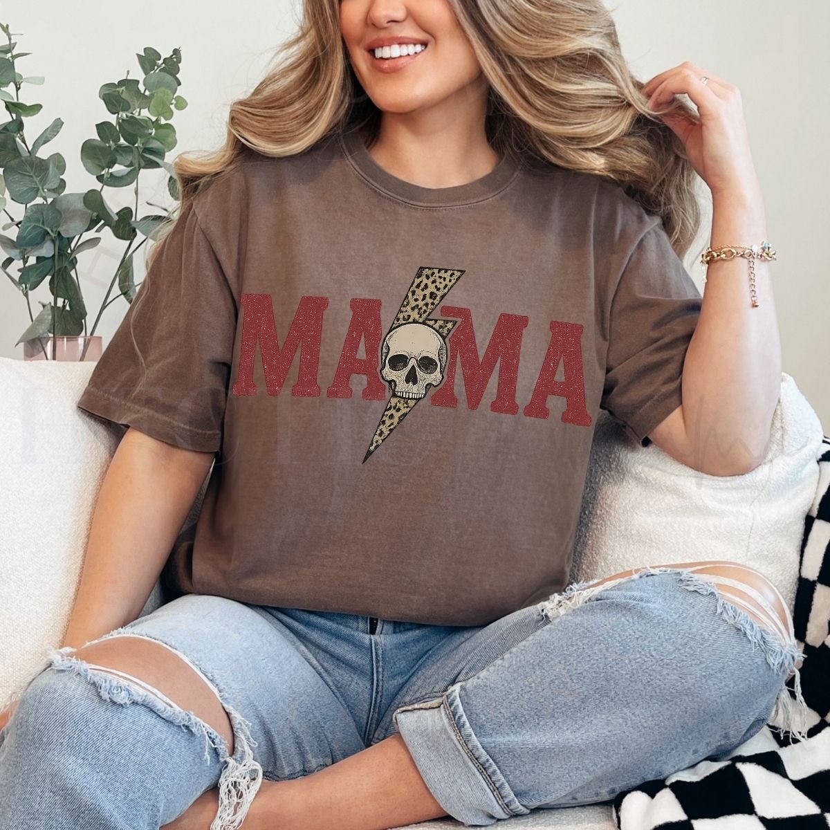 MAMA - DTF TRANSFER - Hectic Momma Printing
