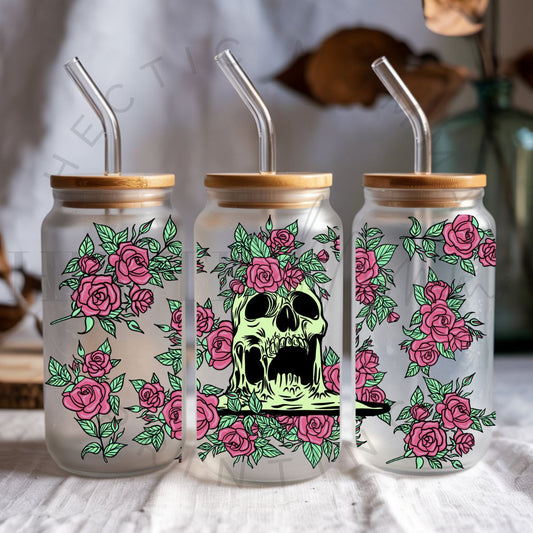 FLORAL SKELLIE - UV DTF