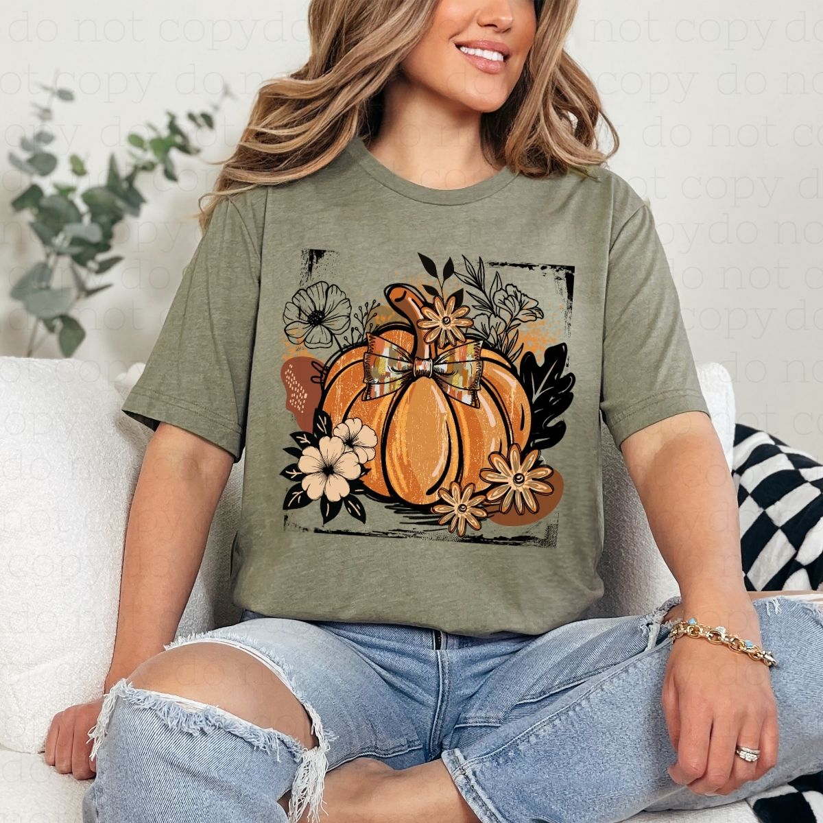 COQUETTE BOHO PUMPKIN - DTF TRANSFER