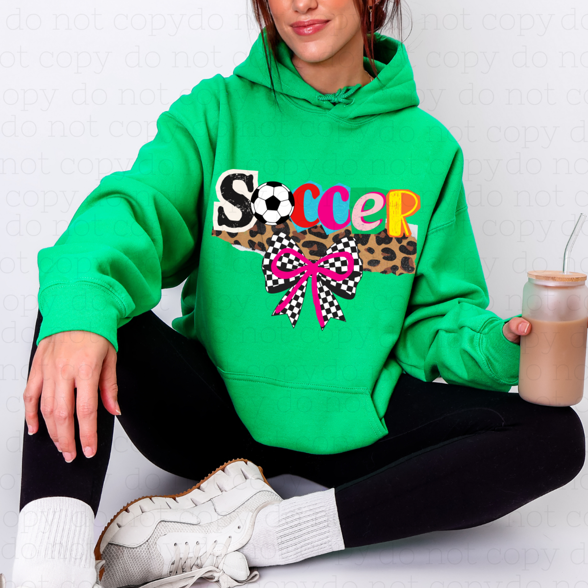 COQUETTE SOCCER - DTF TRANSFER - Hectic Momma Printing