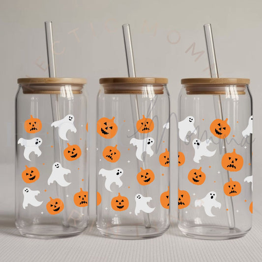 JACK O LANTERNS & GHOSTS - UV DTF