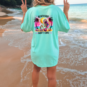 Beach Hair dtf transfer