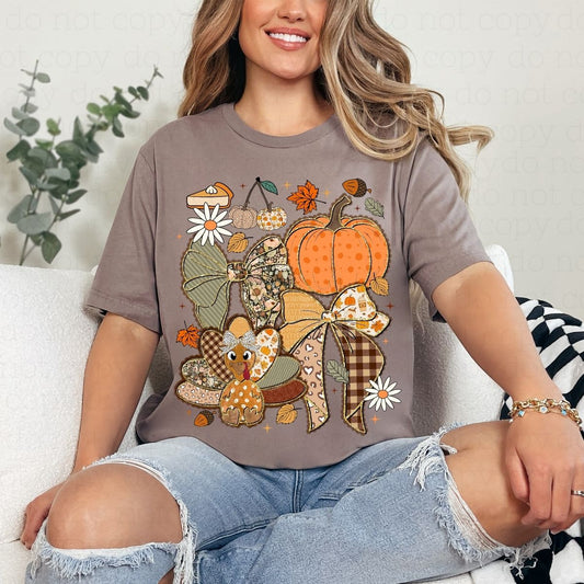 COQUETTE FALL/THANKGIVING DOODLE - DTF TRANSFER