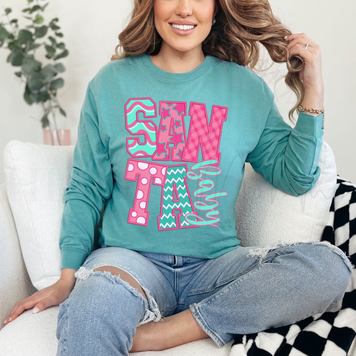 SANTA BABY - DTF TRANSFER