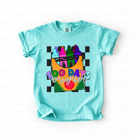 100 DAYS BRIGHTER - DTF TRANSFER