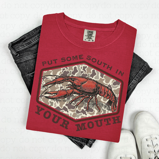 PUT SOME SOUTH IN YOUR MOUTH - DTF TRANSFER