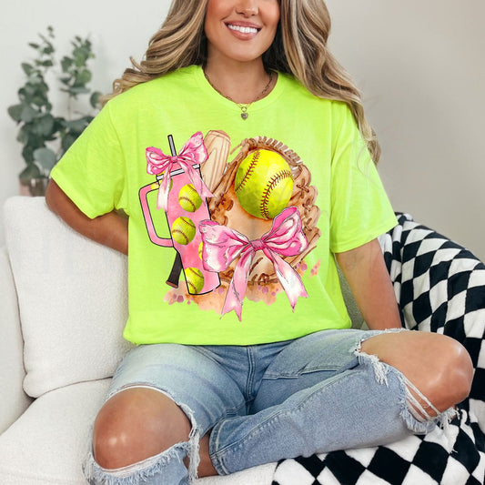 COQUETTE SOFTBALL - DTF TRANSFER